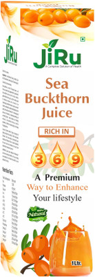 JiRu Sea Buckthorn Juice for Health and Immunity | Omega supplement for Men & Women(1 L)