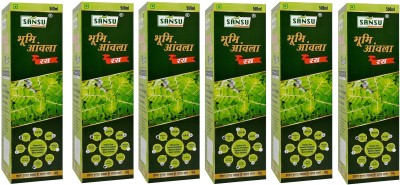 Sansu Bhumi Amla Juice For Digestive System & Boost Immunity(5 x 500 ml)