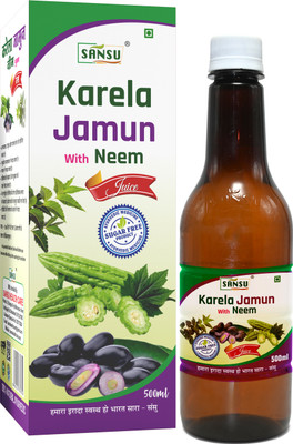 Sansu Karela Jamun With Neem(2 x 500 ml)