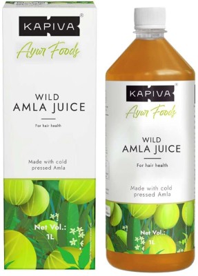 Kapiva Wild Juice | For Hair Health | Made with Cold Pressed Amla(1 L)