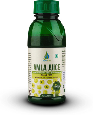 Vedapure Amla Juice , Pure & Natural | for Immunity and Health(500 ml)