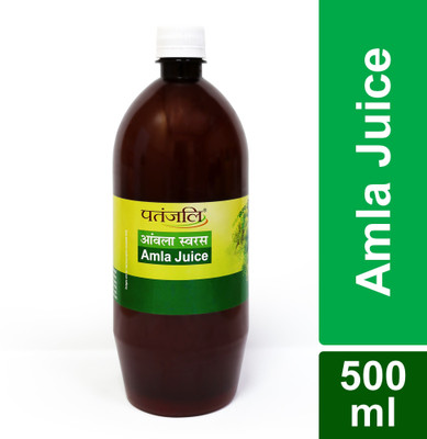 PATANJALI Amla Juice, Immunity Booster, Natural Amla Extract(500 ml)