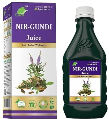 Cura NIRGUNDI JUICE 500ML | For Pain Relief Wellness(500 ml)