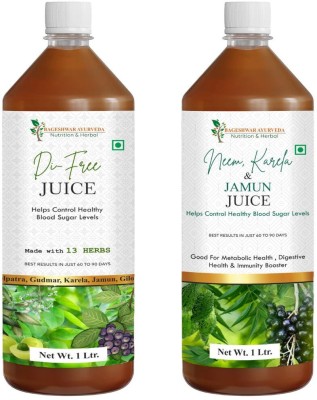 Bageshwar Ayurveda Neem Karela Jamun Juice & Di Free Juice (Pack of 2)(2 x 0.5 L)