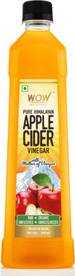 WOW Life Science Organic Apple Cider Vinegar Vinegar(900 ml)