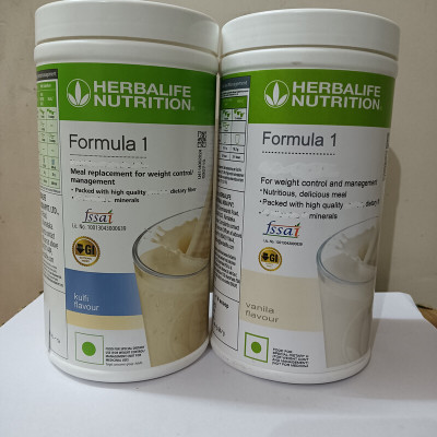 HERBALIFE FORMULA 1 SHAKE KULFI & VANILLA E(2 x 0.5 L)