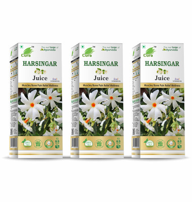 Cura HARSINGAR JUICE 500ml x 3pack I Natural Pain Reliever I For joints muscles pain(3 x 500 ml)