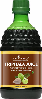Herbs Library Triphala Juice All in 1 Relieves Constipation & Improves Digestion (1x400ml)(400 ml)