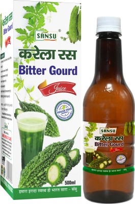 SANSU HEALTH CARE karala Juice for liver and Digestive system 500ml *2(Pack of 2)