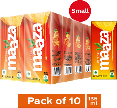Maaza Refresh Multipack(10 x 135 ml)