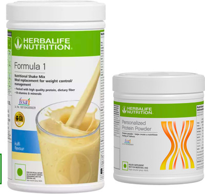 HERBALIFE Formula 1Shake Miix Kulfi Flaurs protein powder200gm(2 x 350 ml)