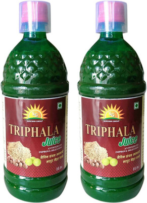 Sunchan Group Triphala Juice Pure Organic Herbal 2 Liter(2 x 1000 ml)