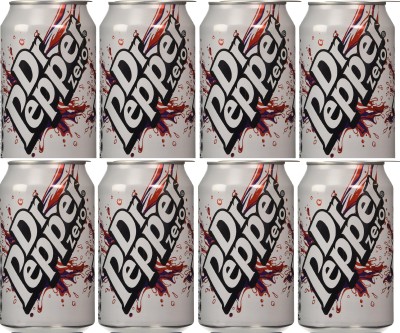 Dr Pepper Sparkling Low Calorie With Zero Sugar Fruit Flavour Soft Drink With Sweetners(8 x 330 ml)