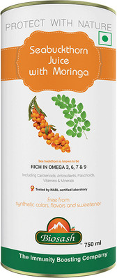 BIOSASH Sea buckthorn Juice with Moringa(750 ml)