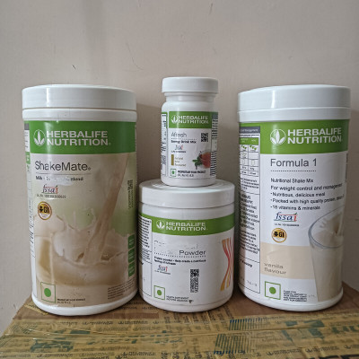 HERBALIFE F1 VANILLA SHAKE_PP200_MATE_TULSI_2146(4 x 0.31 L)