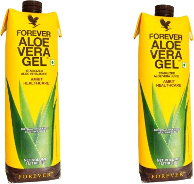 Amrit Healthcare Forever Aloe Vera Juice (combo pack of 2)(2 x 1 L)