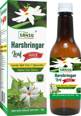 SANSU HEALTH CARE Harshingar Leaf Juice Quickly fight pain relive 500ml(2 x 500 ml)