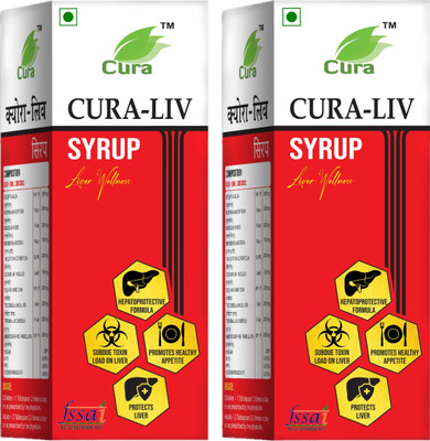 Cura Liv Syrup 200ml | Boost Immunity & Good For Liver(2 x 200 ml)