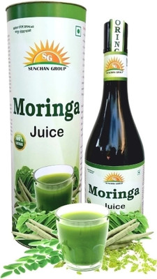 Sunchan Group Moringa Juice Pure Organic Herbal Mix Vegetarian Moringa Juice 1 Ltr Pack of 1(1000 ml)