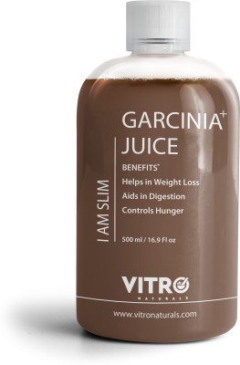 VITRO Garcinia+ Juice 500 ml | Aids in Weight Loss | Improves Metabolism |Garcinia Juice for Weight Loss No Added Sugar(500 ml)