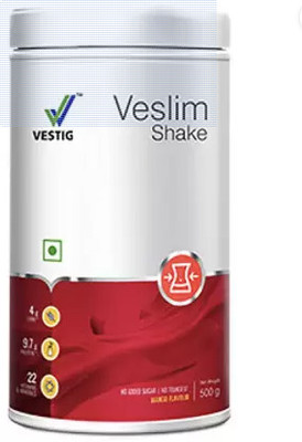 Vestige Veslim Shake Plant-Based Protein (500 g, Mango)(500 ml)