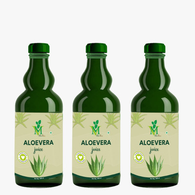 MInt Veda Aloevera(Sugar Free) Juice 3ltr(3 x 1 L)