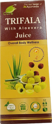Cura Triphala Juice with goodness of Aloe Vera Natural Laxative(2 L)