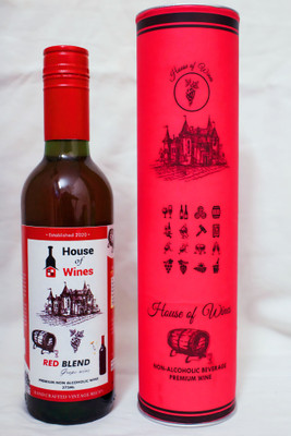 House of wines Redwine non alcoholic(375 ml)