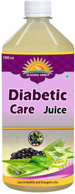 Sunchan Group Diabetic Care Juice 1000 ML Mix Herbal Jamun Neem Karela Amla Fruit Juice 1 Ltr(1000 ml)