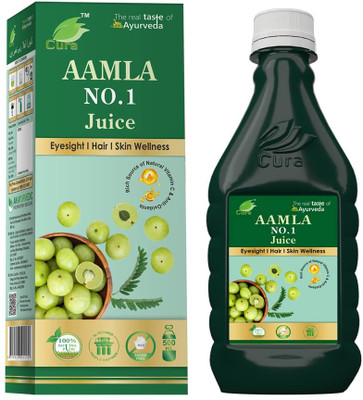 Cura Aamla No 1 Juice II For Healthy Hair & Skin(2 x 500 ml)