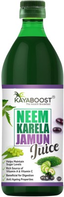 KAYABOOST Jamun Karela Neem Juice for Strengthening Immunity and Digestive System(500 ml)