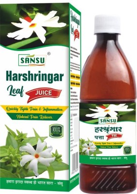 SANSU HEALTH CARE Organic Night Jasmine /Harshringar Leaf Juice(500 ml)