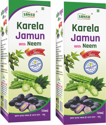 Sansu Neem Karela Jamun 500ml(2 x 500 ml)