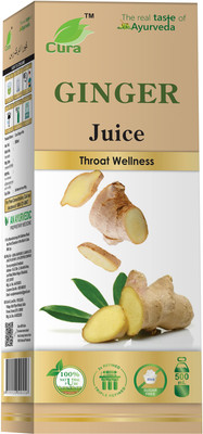 Cura GINGER JUICE 500ML | Good For Hair care & digestive system(500 ml)