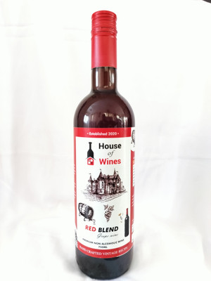 House of wines Natural non-alcoholic Redwine(750 ml)