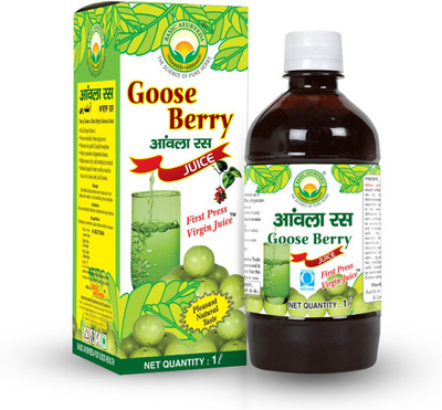 Basic Ayurveda Goose Berry Juice(Amla Ras)(2 x 1000 ml)