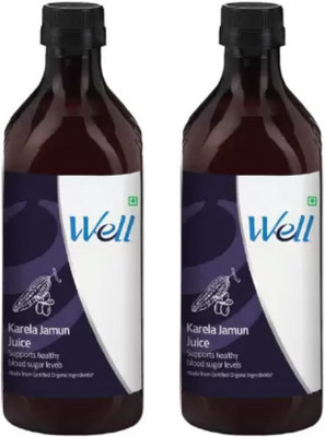Modicare Well KARELA JAMUN JUICE 2 X 1000 ML(2 x 1000 ml)