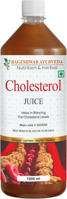 Bageshwar Ayurveda Cholesterol Care Juice | Helps Controlling Cholesterol | Improves Heart Function(1 L)