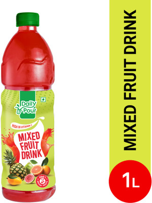 Daily Pour by Flipkart Mixed Fruit Drink(1 L)