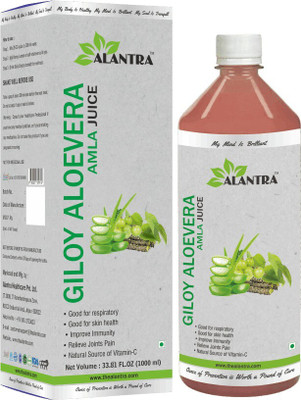 ALANTRA Giloy Aloe vera with Amla juice(1000 ml)