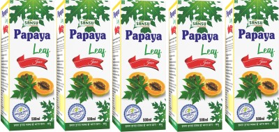 Sansu Papaya Leaf Juice 500ml(5 x 500 ml)