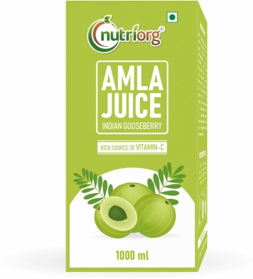 Nutriorg Amla Juice |Immunity Booster | 1000 ml(1000 ml)