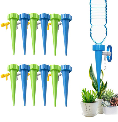 Nasmodo Drip Irrigation System for Watering Plants and Garden(10 pcs) Drip Irrigation Kit