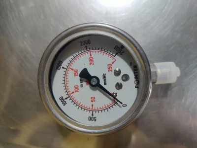 Vasudha Irrigation 1 pic pressure gauge parvat gam Drip Irrigation Kit