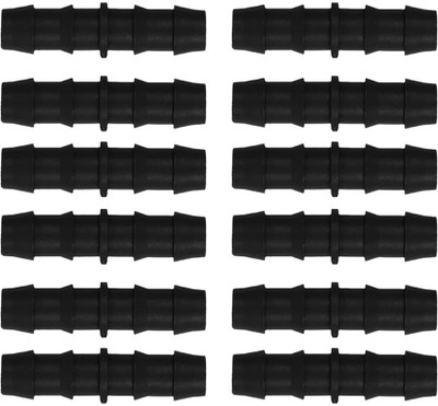 SIDDHI 16MM Straight Connector (100PCS) Drip Irrigation Accessories for Watering Garden Drip Irrigation Kit