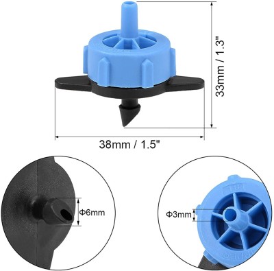 Jivandhara Irrigation Drip Irrigation Emitter 8 LPH (100 Psc) Drip Irrigation Kit