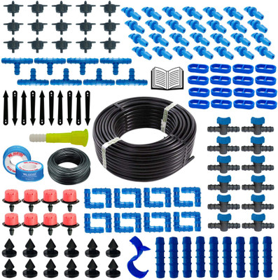 Agrisellr Drip Irrigation Garden Watering 10 Plants Kits Drip Irrigation Kit