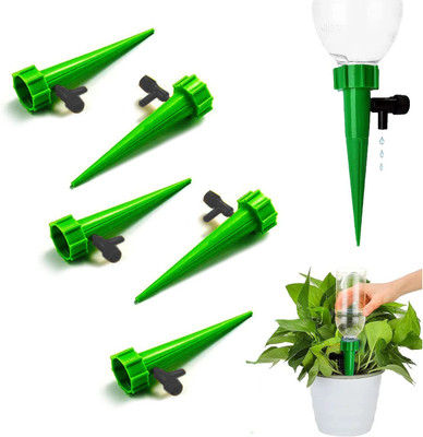 Cinagro Drip Spikes for Plants (Pack of 6) for Home Garden, Automatic Plant Watering Drip Irrigation Kit