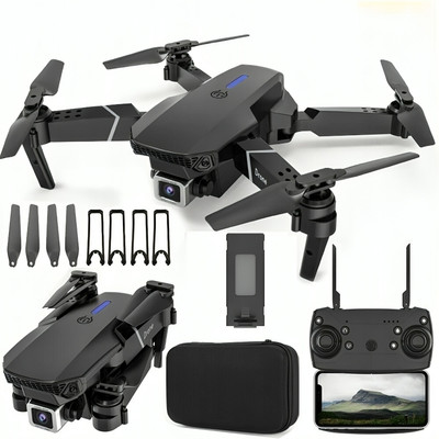 Dhruvyatik E88 Pro Smart Mini Drone with HD Camera & One Key Landing Drone