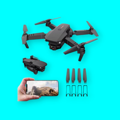 Barbie E88 Pro dronRemote Control Quadcopter 360 Flip Stunt Drone_a8b Drone